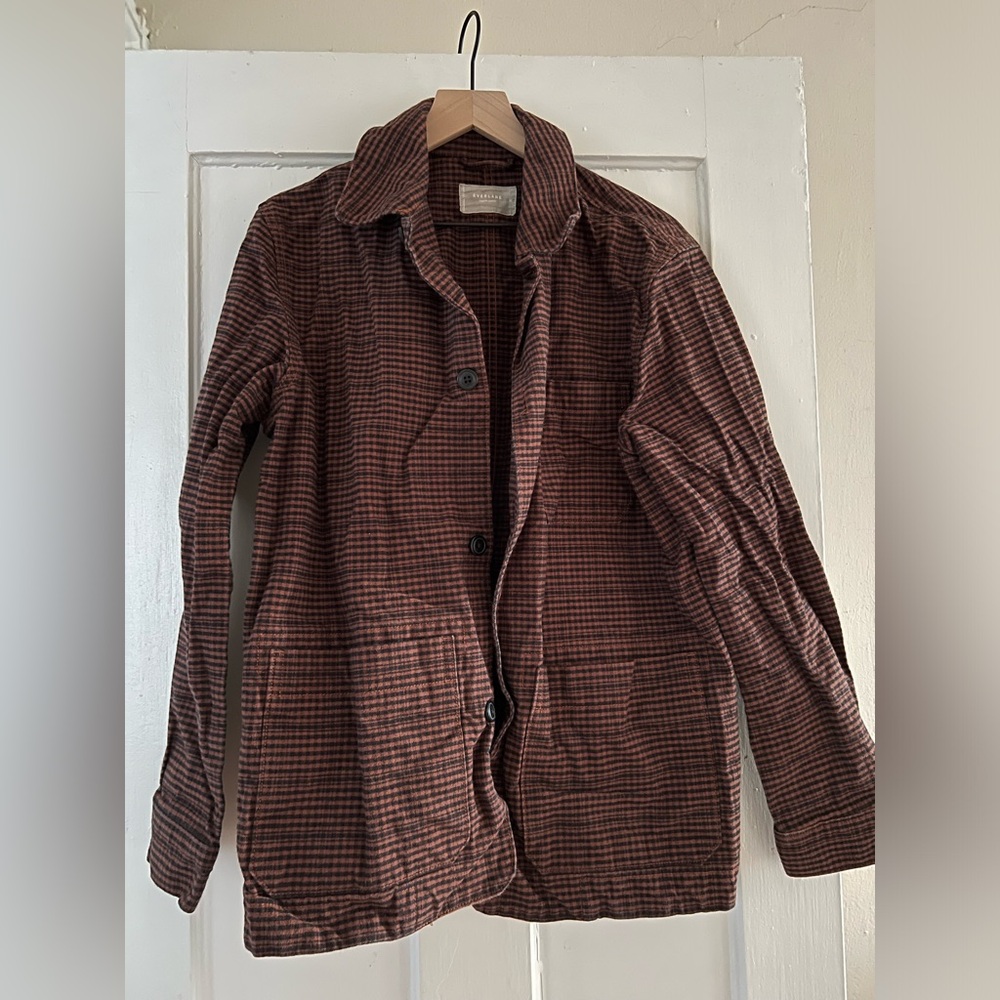 Men’s Everlane Cotton Shacket, Sz M